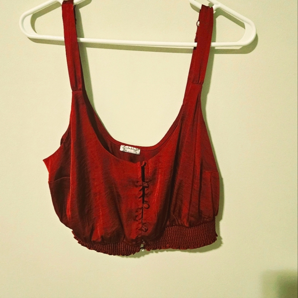Free people crop tank
